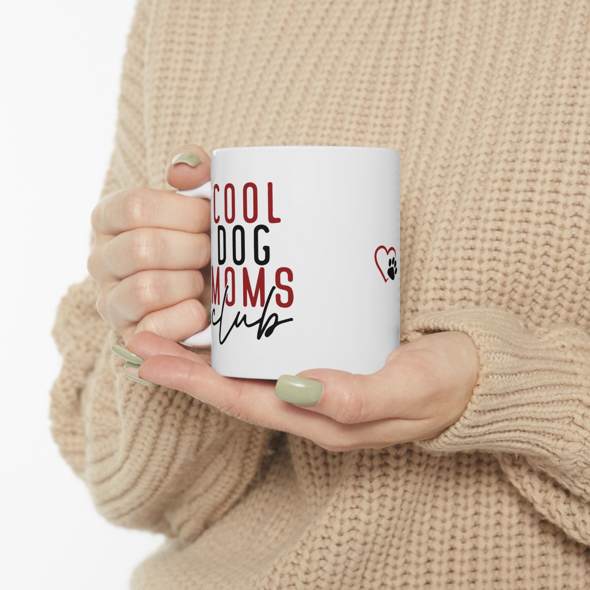 Cool Dog Mom Ceramic Mug - Perfect Gift for Dog Lovers - 11oz & 15oz Options