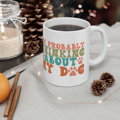 Pet Lover's Ceramic Mug - Dual Sayings Dog Mom Gift