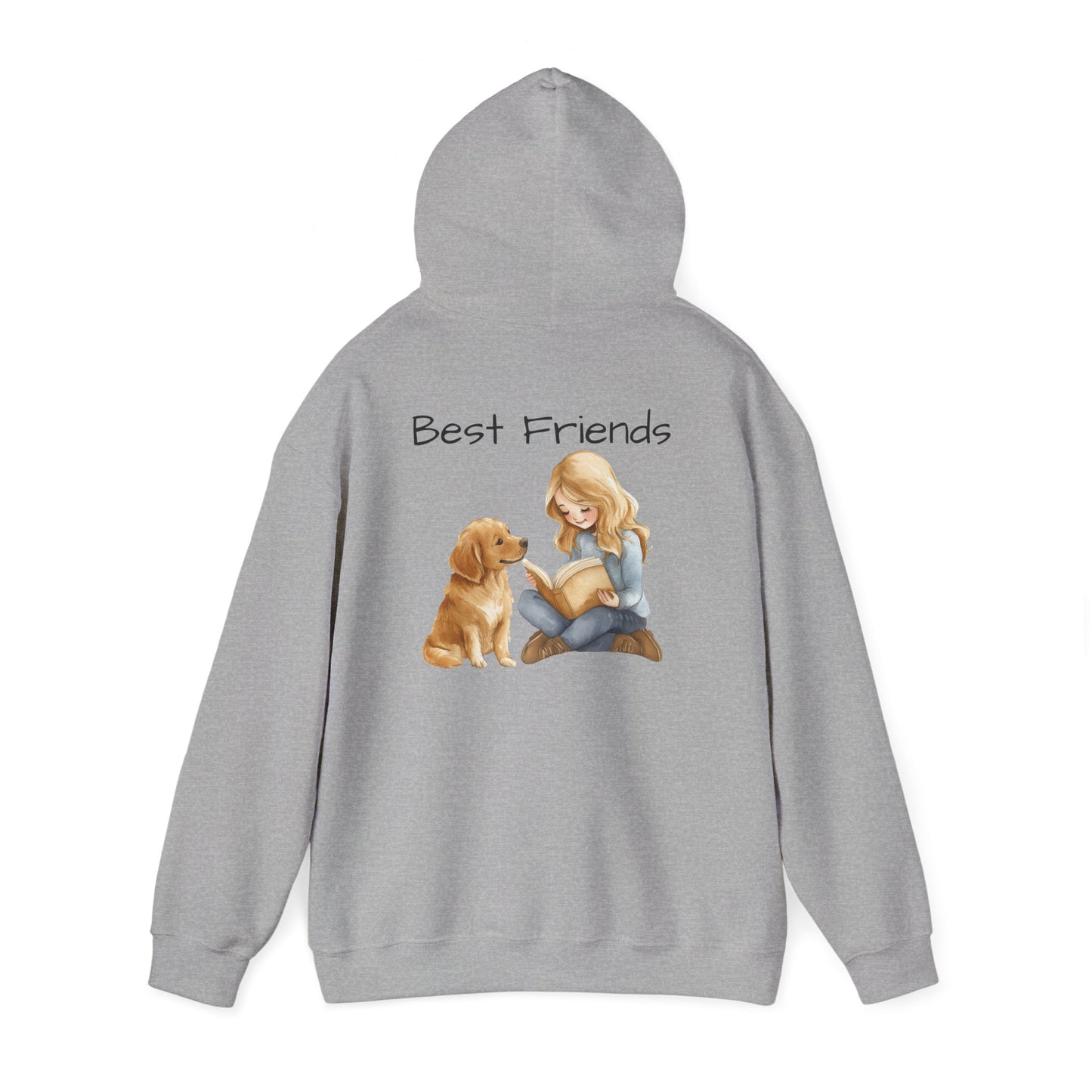Best Friends Golden Retriever Hoodie - Cute Pet Lover