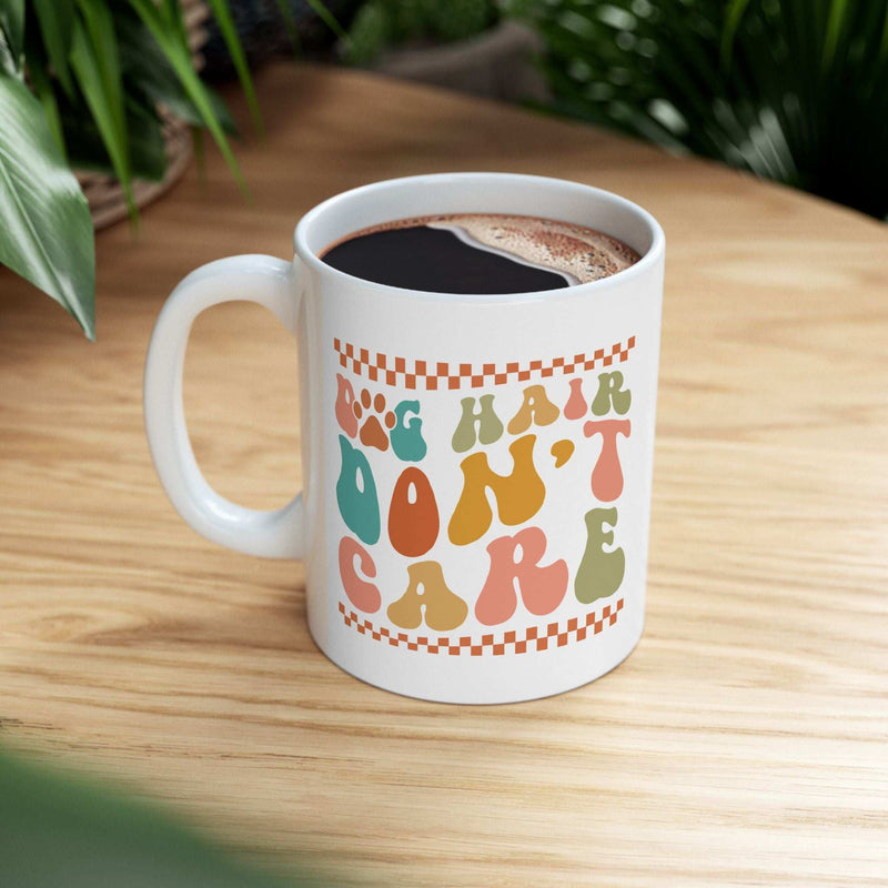 Pet Lover's Ceramic Mug - Dual Sayings Dog Mom Gift
