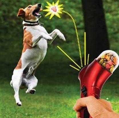 Pet Treat Food Catapult Funny Feeder Dog Toy