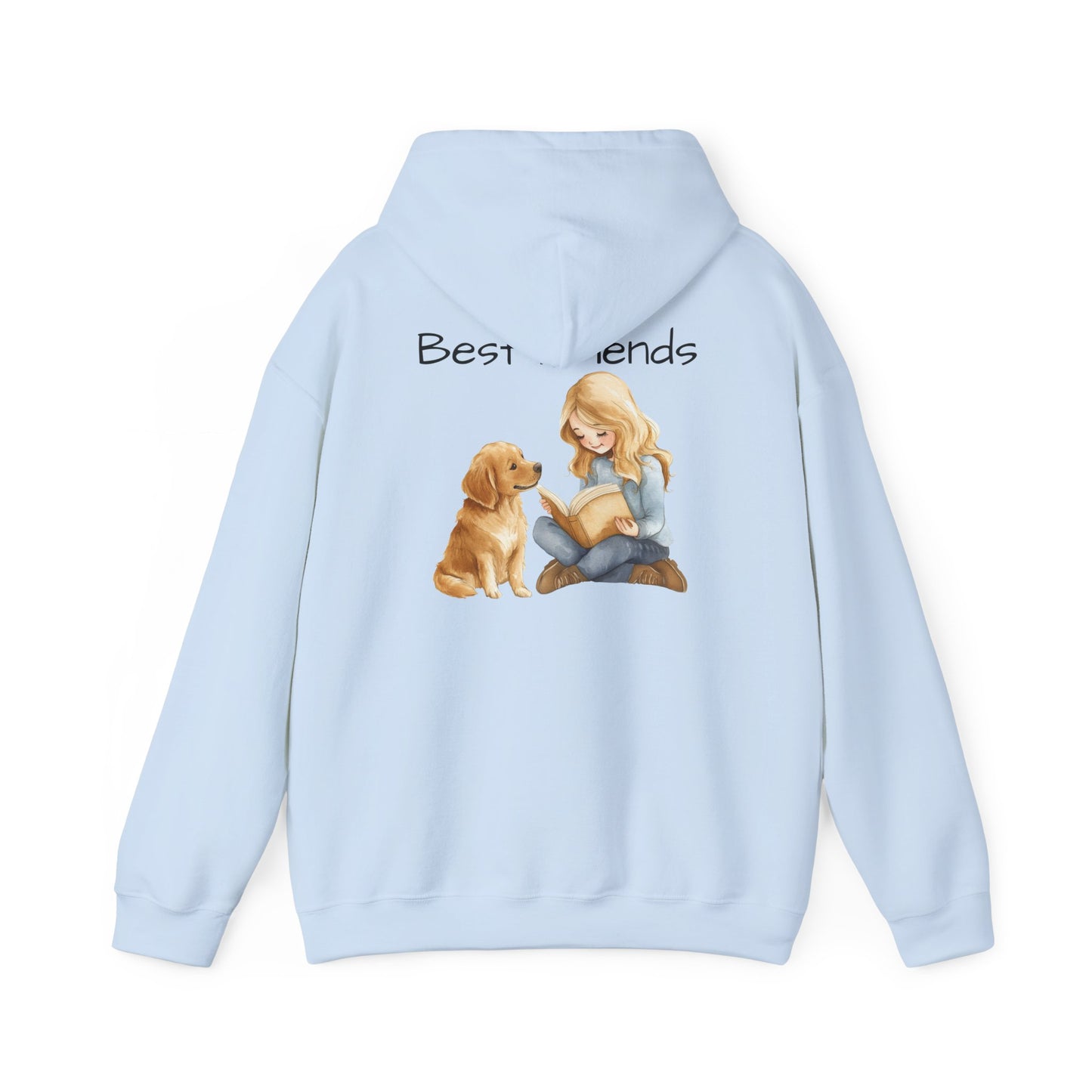 Best Friends Golden Retriever Hoodie - Cute Pet Lover