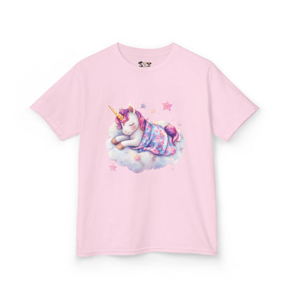 Dreamy Unicorn Kids Heavy Cotton Tee - Cute & Cozy for Everyday Adventures | Purrfect Pet Haven