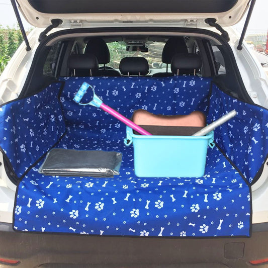 Adjustable Waterproof Car Trunk Pet Mat - Keep Vehicle Clean