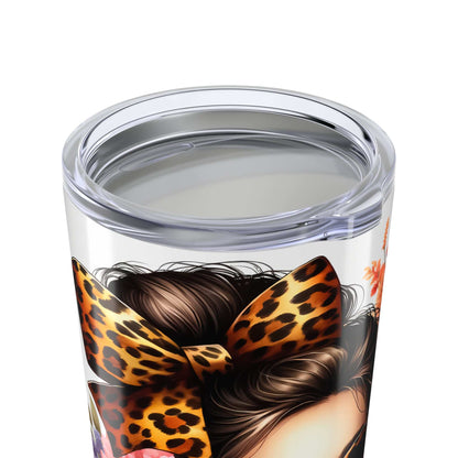 Floral Beauty Tumbler - Blessed Mom  20oz Travel Mug
