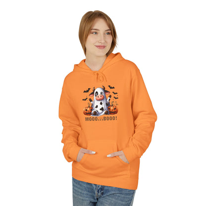 Mooo Cow Hoodie - Soft Fleece Unisex Sweatshirt