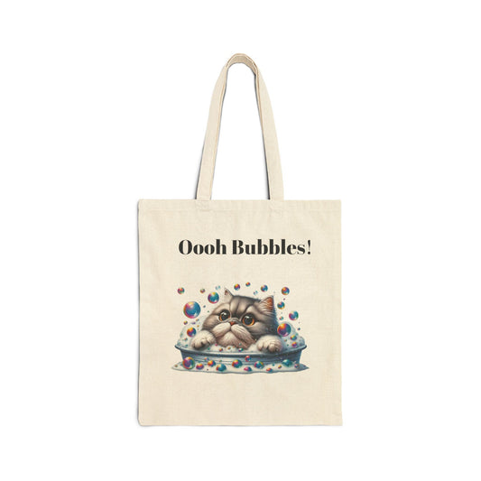 Cotton Canvas Tote Bag | Purrfect Pet Haven