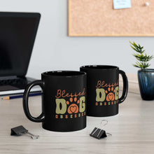 Blessed Dog Obsessed Black Mug - Perfect Gift for Dog Lovers | Purrfect Pet Haven