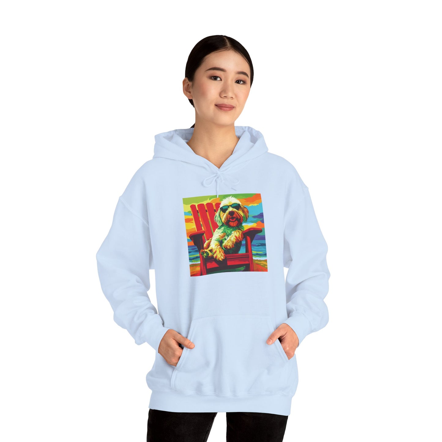 Colorful Goldendoodle Hoodie - Dog Lover Sweatshirt