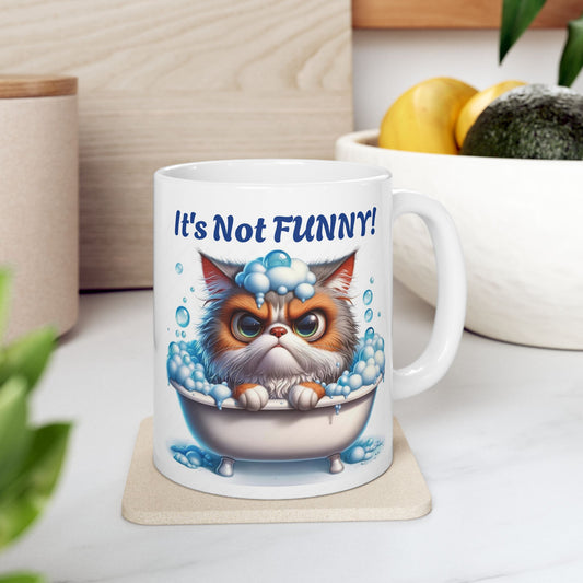 Funny Cat Ceramic Mug - Perfect Gift for Cat Lovers | Purrfect Pet Haven