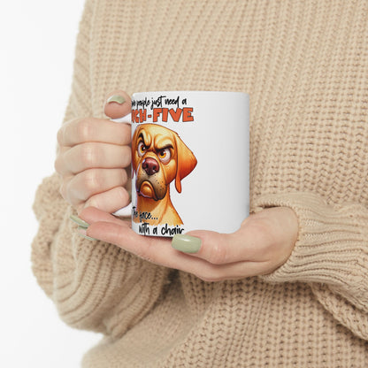 Humorous Dog Lover Ceramic Mug - Perfect Gift for Pet Owners | Purrfect Pet Haven