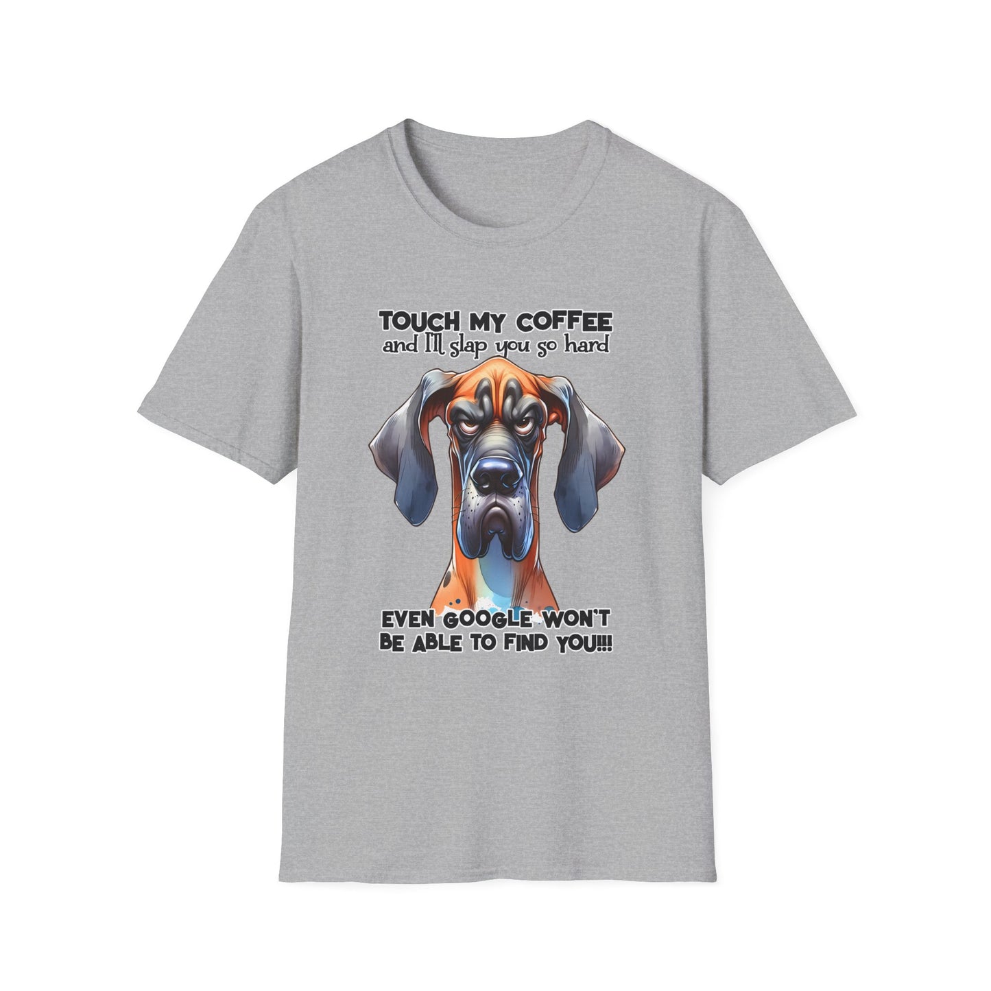 Funny Dog Coffee Lover T-Shirt - Hilarious Pet Parent Humor Tee