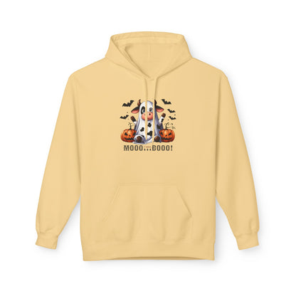 Mooo Cow Hoodie - Soft Fleece Unisex Sweatshirt