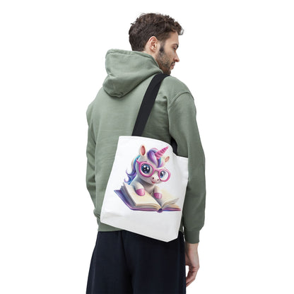 Cute Unicorn Reading Tote Bag - Perfect for Book Lovers | Purrfect Pet Haven