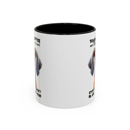 Funny Dog Coffee Mug for Pet Lovers – Tough Coffee Quote – Gift for Dog Owners | Purrfect Pet Haven