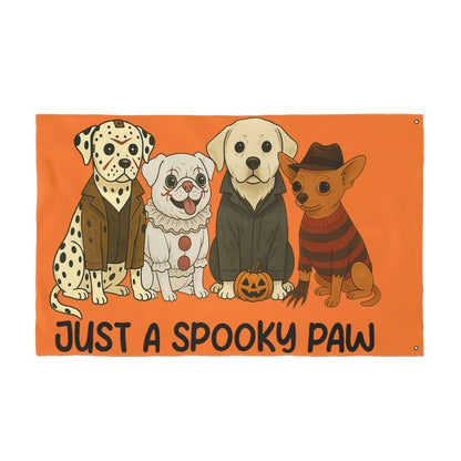 Halloween Dog Garden Flag - Spooky Pet Lover Outdoor Decoration
