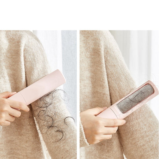 2-in-1 Pet Hair Remover Brush - Self Cleaning