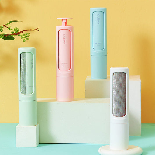 2-in-1 Pet Hair Remover Brush - Self Cleaning