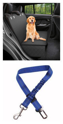 Back Seat Dog Car Cover Pet Hammock Safety Protector Mat