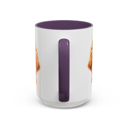 Cute Dog-Themed Accent Coffee Mug - Perfect for Animal Lovers | Purrfect Pet Haven