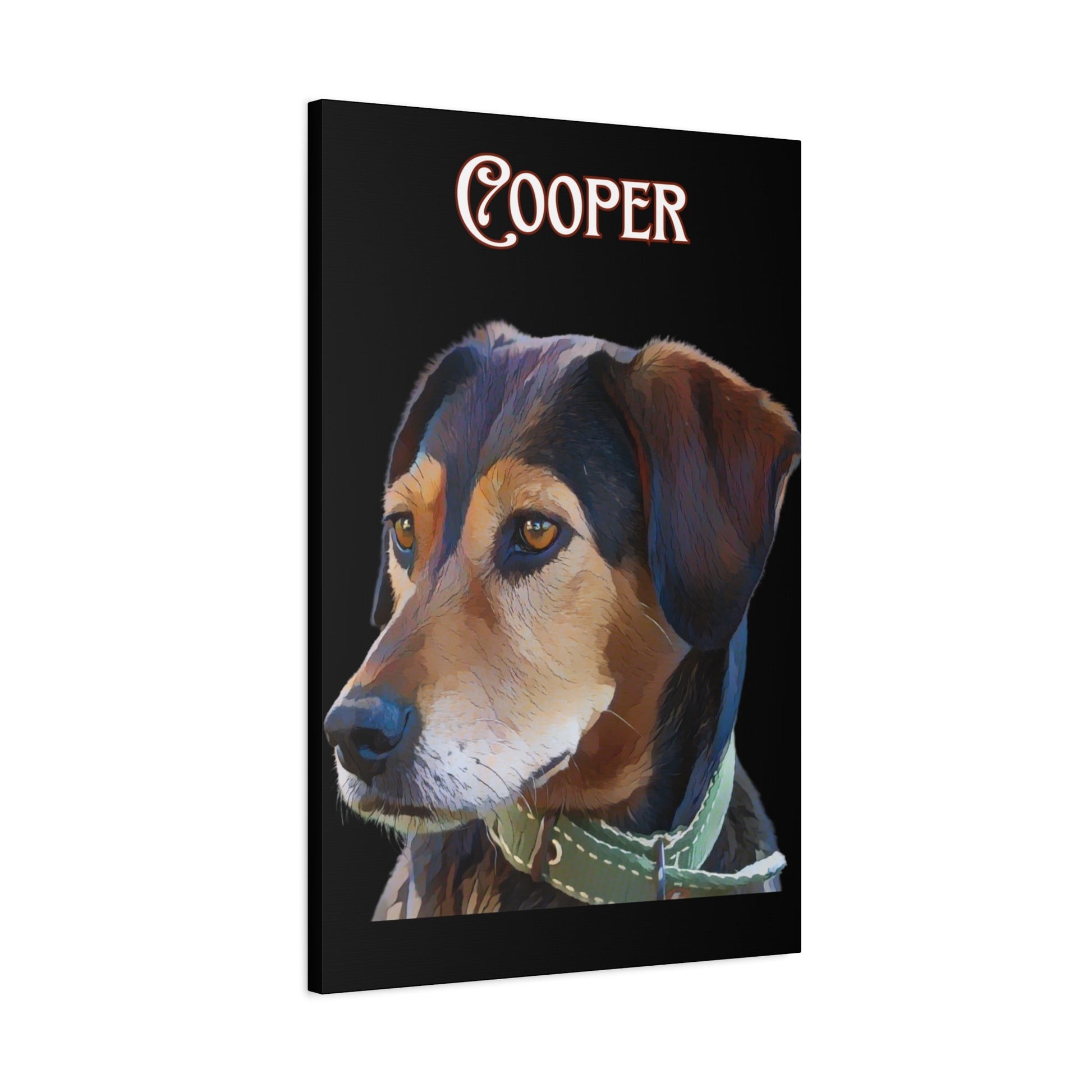 Custom Portrait Cartoon Photo Canvas Print Matte Canvas - Upload Your Photo | Purrfect Pet Haven
