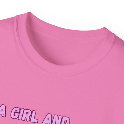 Girl and Her Dog Unisex Tee | Cute Pet Lover Shirt | Personalized Gift | Purrfect Pet Haven