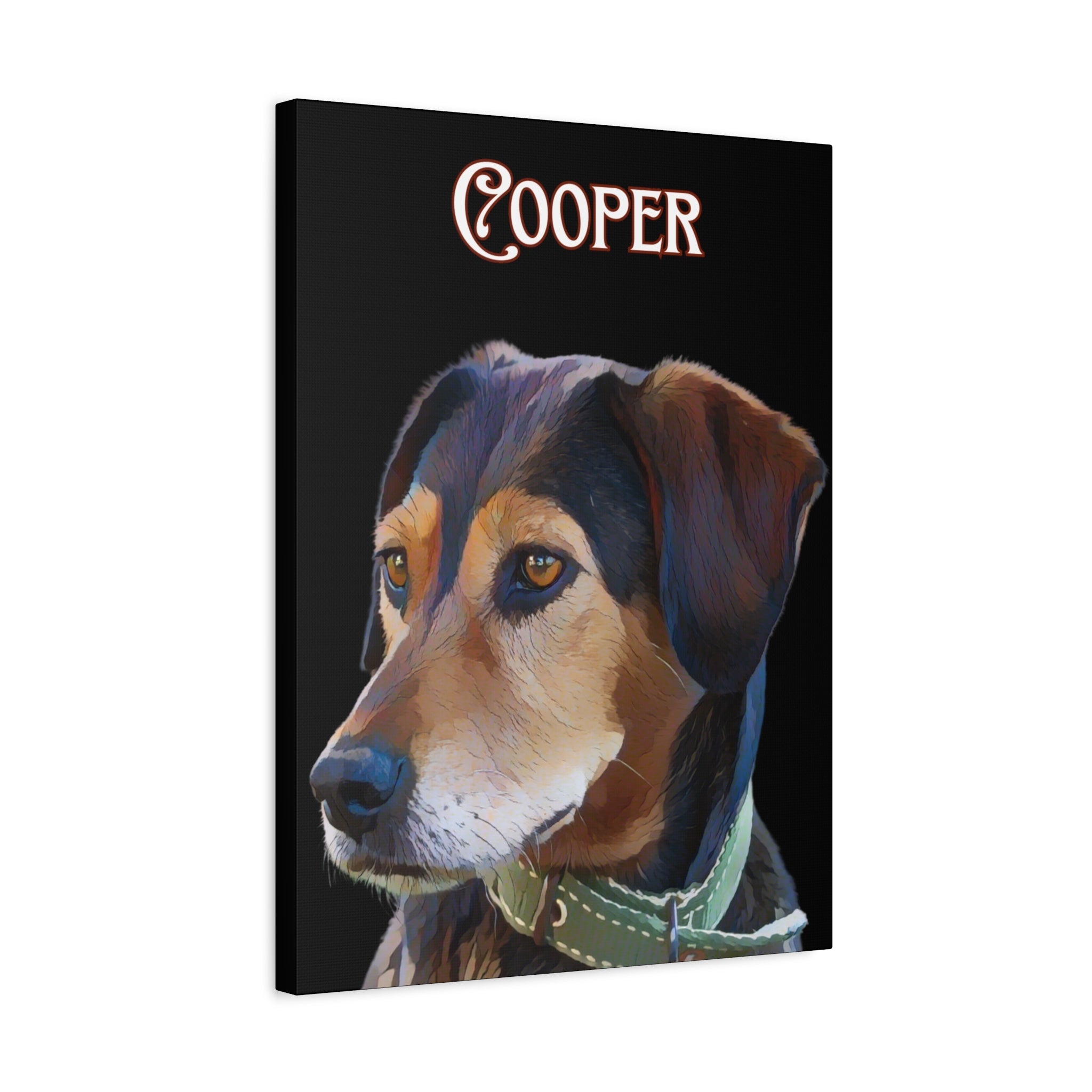 Custom Portrait Cartoon Photo Canvas Print Matte Canvas - Upload Your Photo | Purrfect Pet Haven