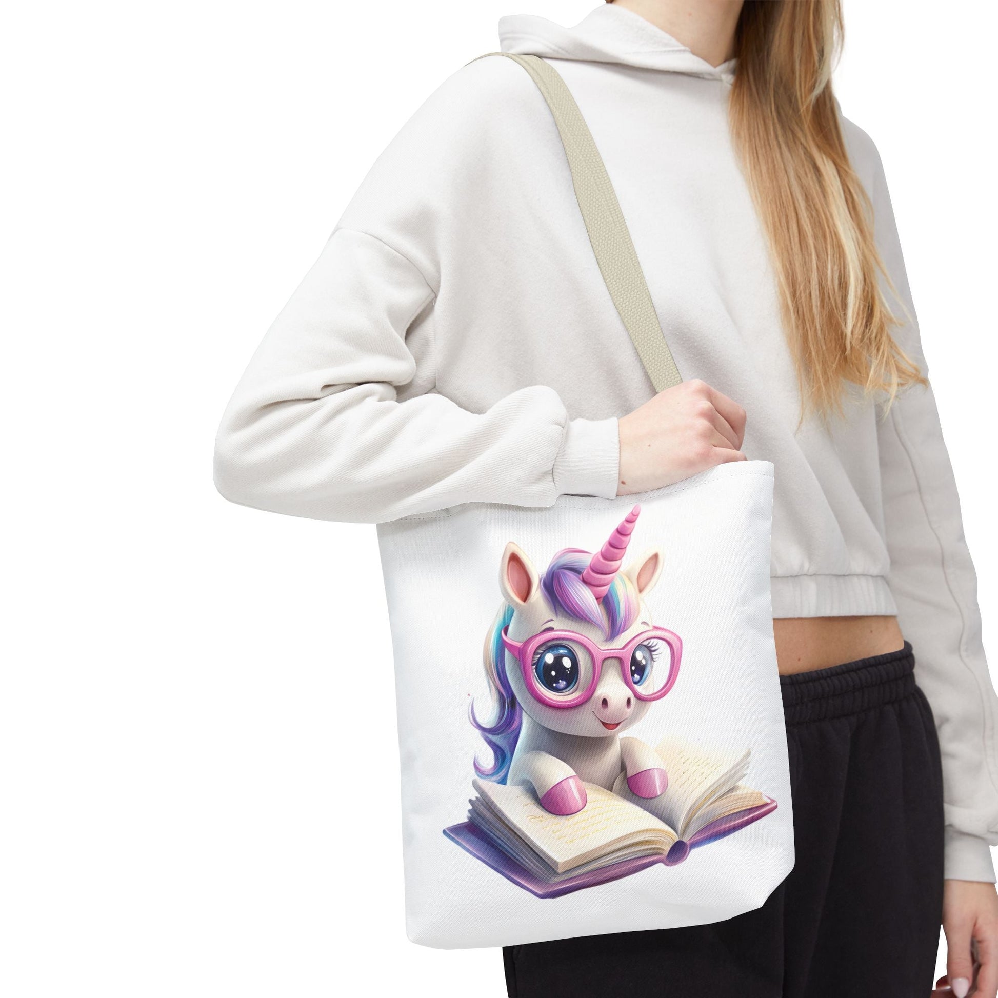 Cute Unicorn Reading Tote Bag - Perfect for Book Lovers | Purrfect Pet Haven