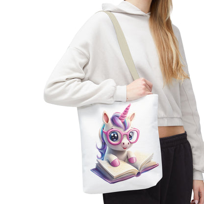 Cute Unicorn Reading Tote Bag - Perfect for Book Lovers | Purrfect Pet Haven