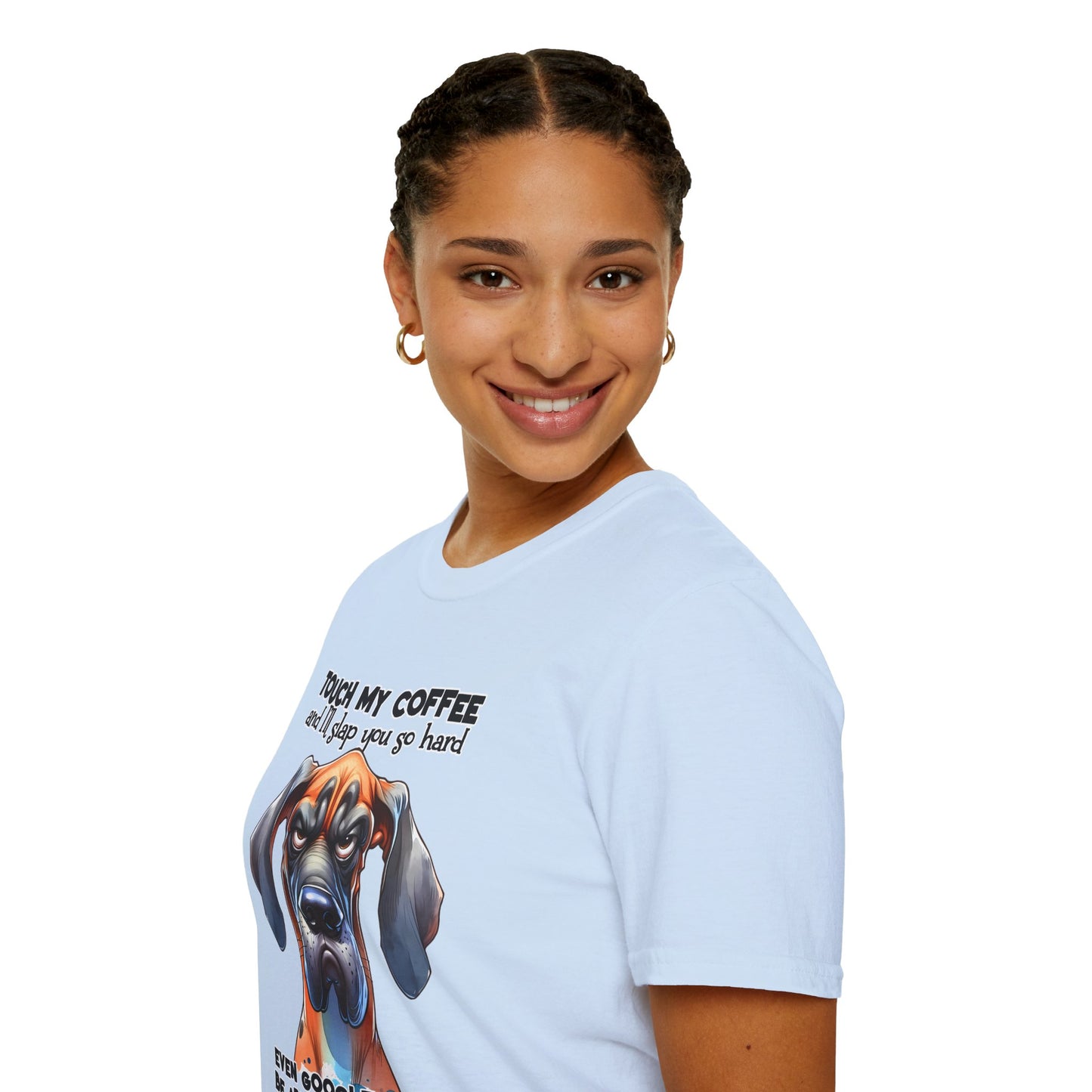 Funny Dog Coffee Lover T-Shirt - Hilarious Pet Parent Humor Tee