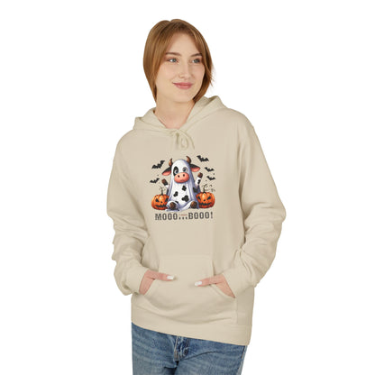 Mooo Cow Hoodie - Soft Fleece Unisex Sweatshirt