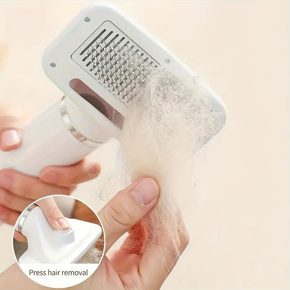 2-in-1 Portable Pet Hair Dryer And Grooming Brush For Dogs And Cats