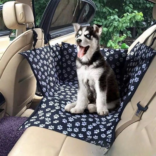 Waterproof Pet Rear Printed Double Layer Car Protection Mat