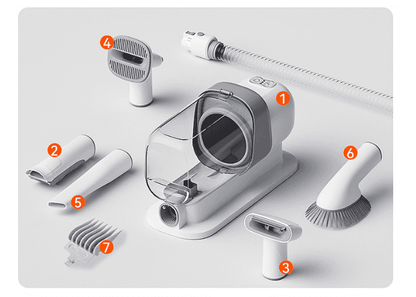 Cordless Pet Grooming Vacuum for Easy Mobility - Rechargeable - Purrfect Pet Haven
