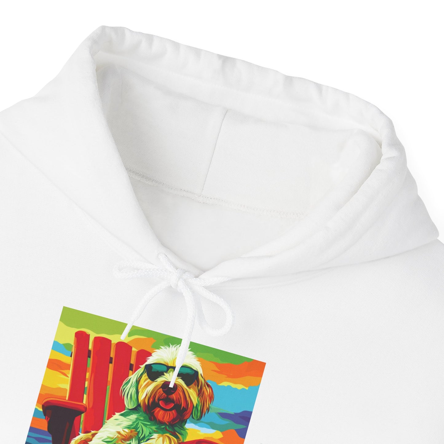 Colorful Goldendoodle Hoodie - Dog Lover Sweatshirt