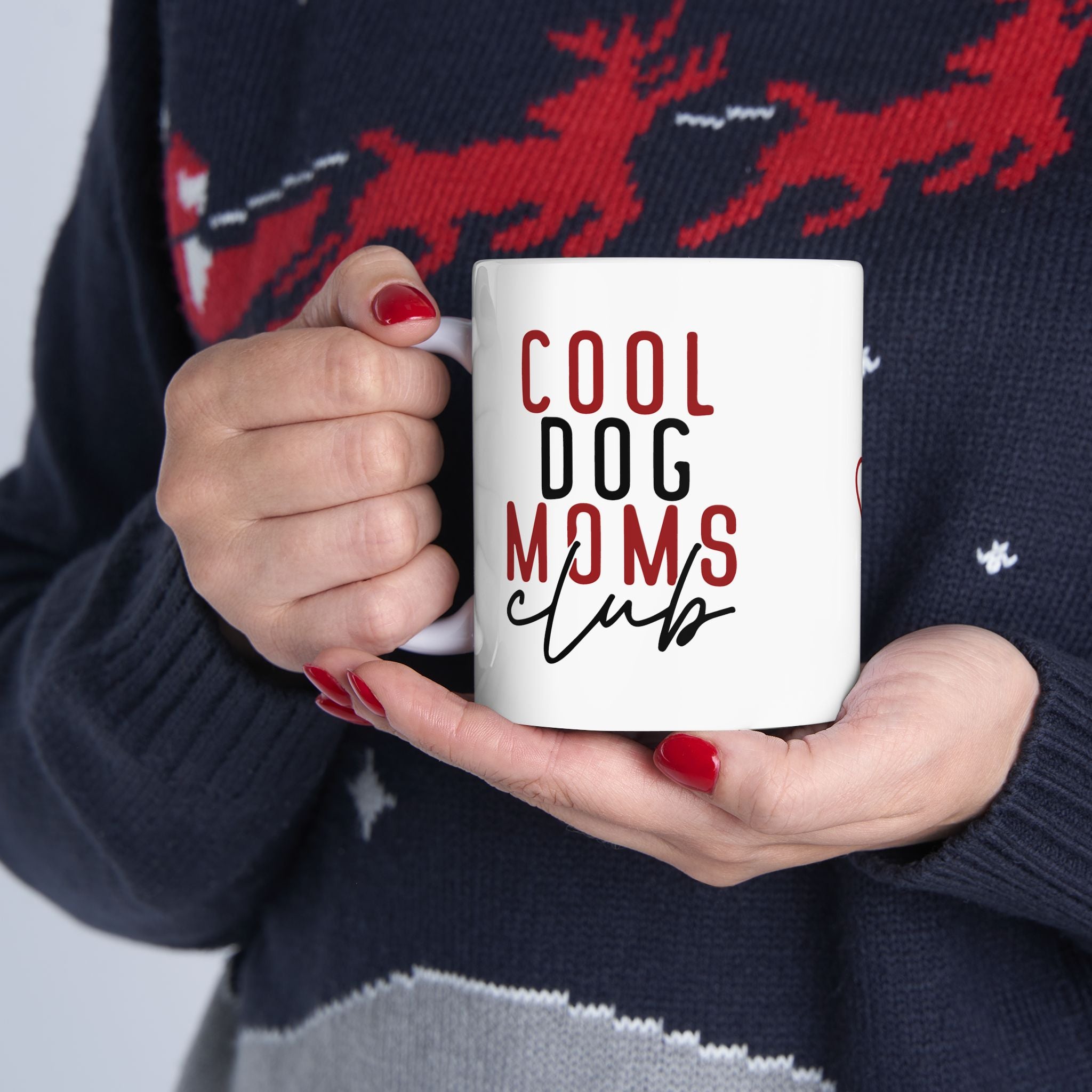 Cool Dog Mom Ceramic Mug - Perfect Gift for Dog Lovers - 11oz & 15oz Options