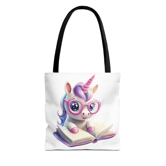 Cute Unicorn Reading Tote Bag - Perfect for Book Lovers | Purrfect Pet Haven