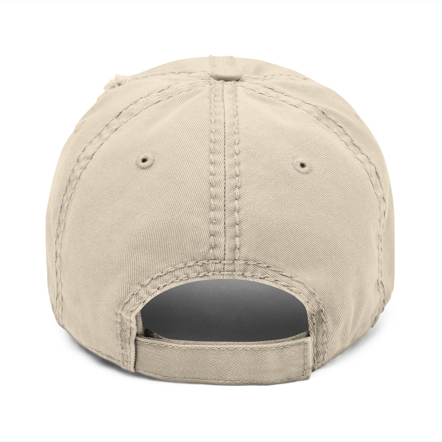 Embroidered Golden Retriever Jeep Hat - Vintage Distressed Cap
