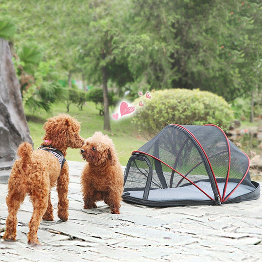 Travel Portable Folding Pet Tent - Great for Camping Park