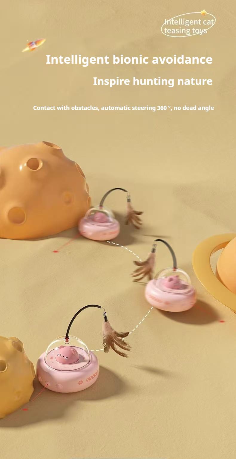 Laser Chase Car - Smart Electric Cat Toy with Auto Pointer - Purrfect Pet Haven