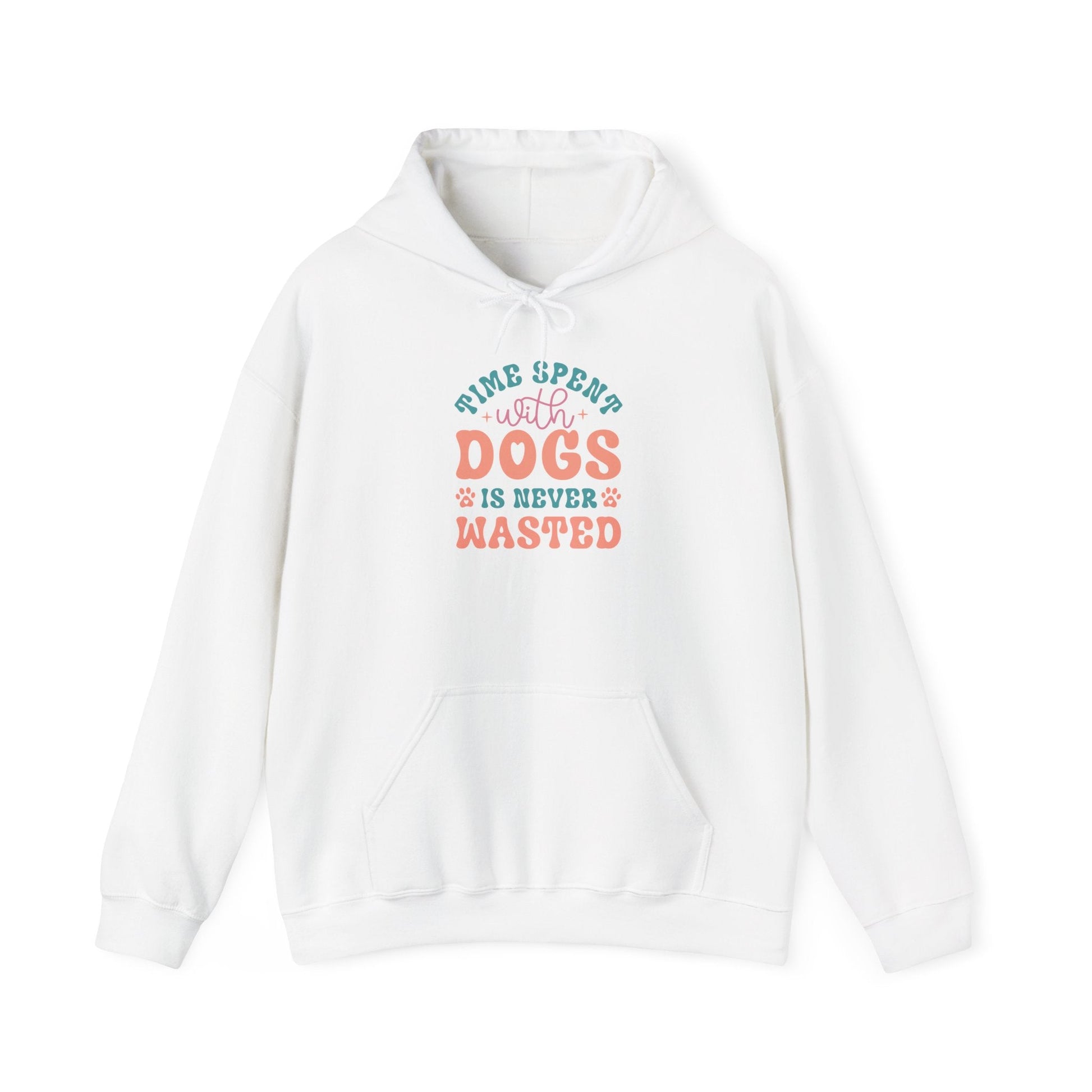 Time Spent with Dogs Hoodie - Perfect for Dog Lovers | Purrfect Pet Haven