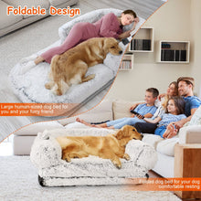 Large Foldable Human Size Dog Bed With Pillow