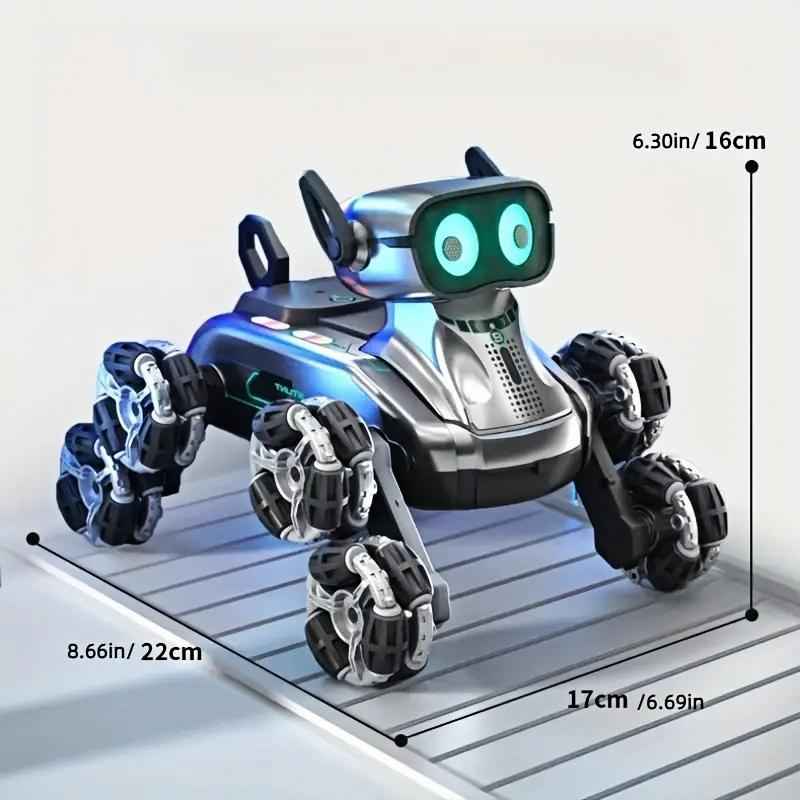 RC Robot Dog Toy - Interactive Stunt Pet for Dogs - Purrfect Pet Haven