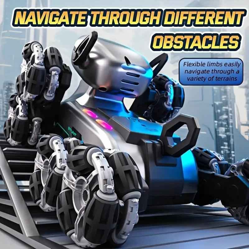 RC Robot Dog Toy - Interactive Stunt Pet for Dogs - Purrfect Pet Haven