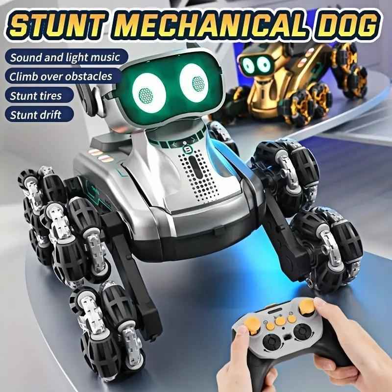 RC Robot Dog Toy - Interactive Stunt Pet for Dogs - Purrfect Pet Haven