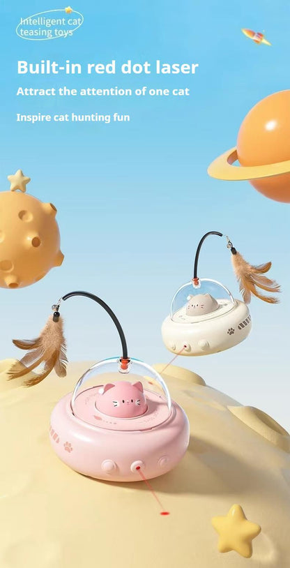 Laser Chase Car - Smart Electric Cat Toy with Auto Pointer - Purrfect Pet Haven