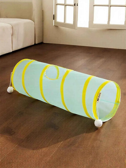 Foldable Cat Tunnel Toy