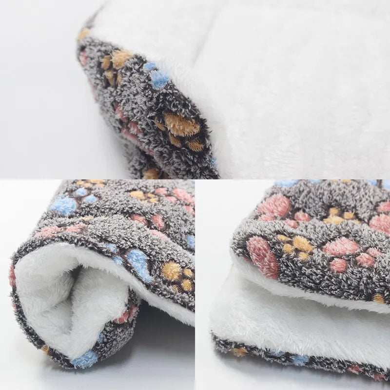 Premium Pet Bed Mat - Washable Fleece Crate Pad for Dogs & Cats All Sizes