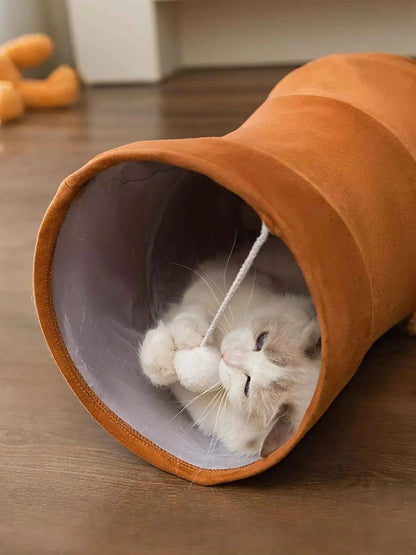 Foldable Cat Tunnel Toy