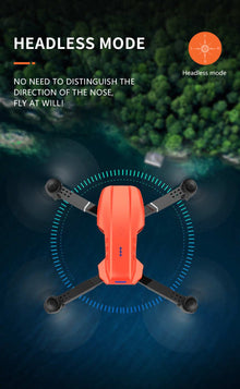 E99 Smart Pet Photography Drone - Foldable RC Camera with Real-Time Video